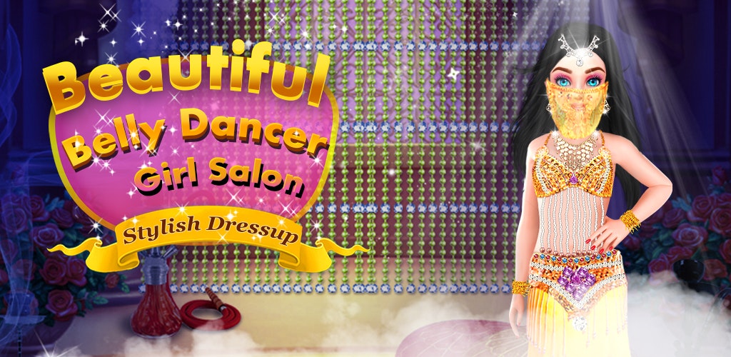 Beautiful Belly Dancer Girl Salon Stylish Dressup gallery image