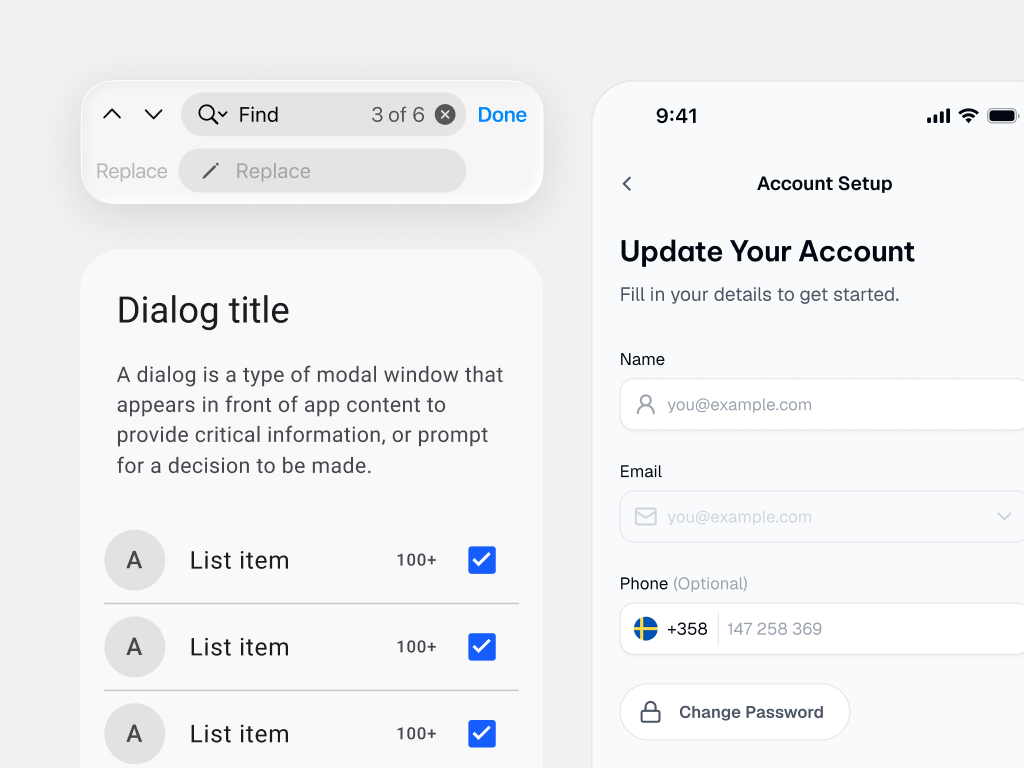 Appetite UI 2.2 gallery image