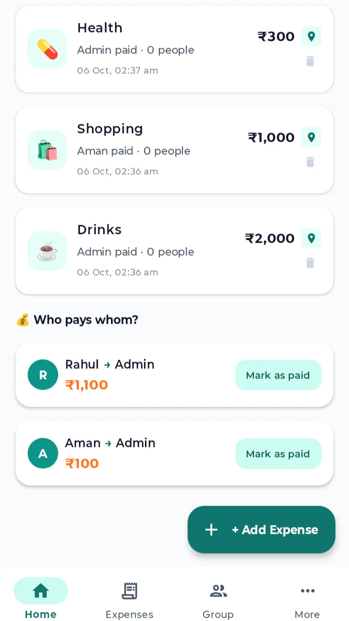 TripEx - Travel expense tracker App gallery image