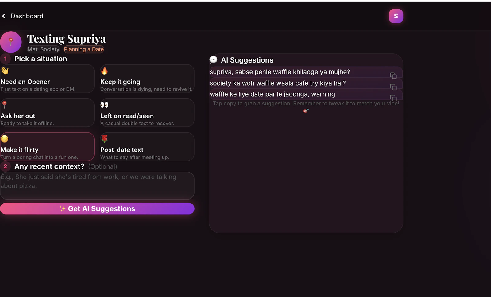 SeenZone screenshot 2