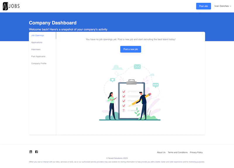 NoxidJobs screenshot 2