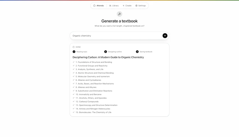Attenda screenshot 1