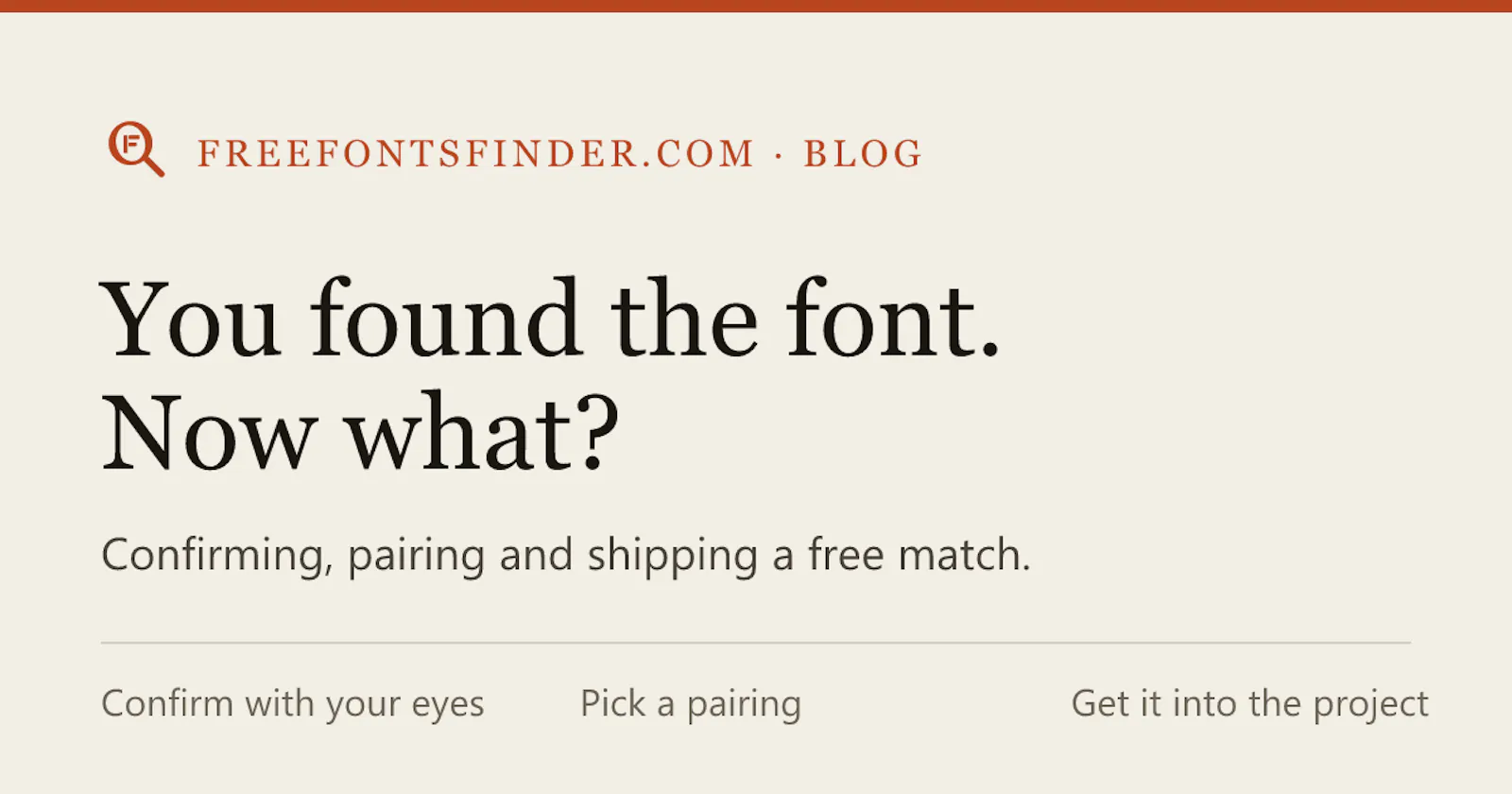 Free Font Finder screenshot 5