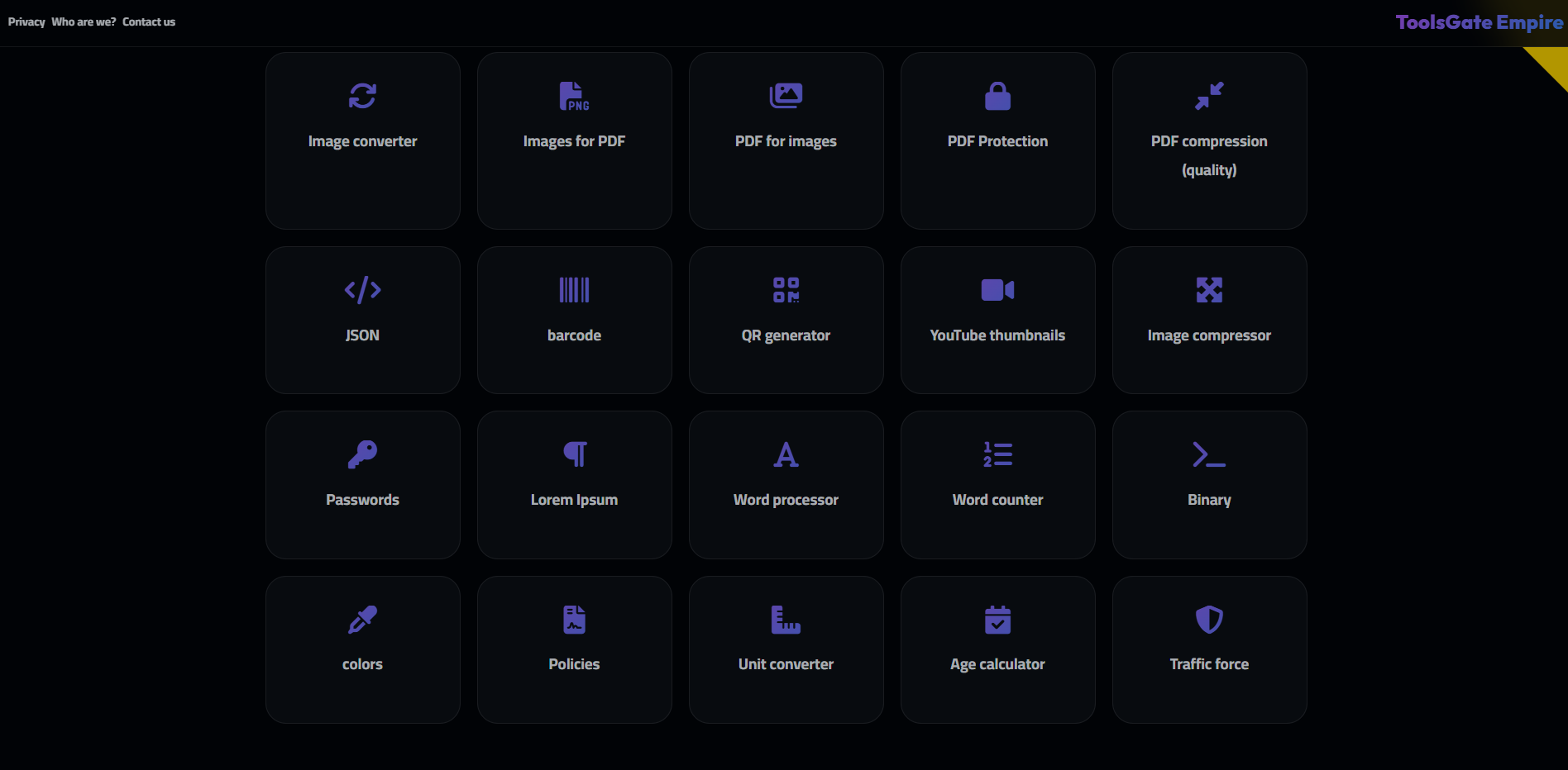 ToolsGate - Main product screenshot demonstrating key features and user interface