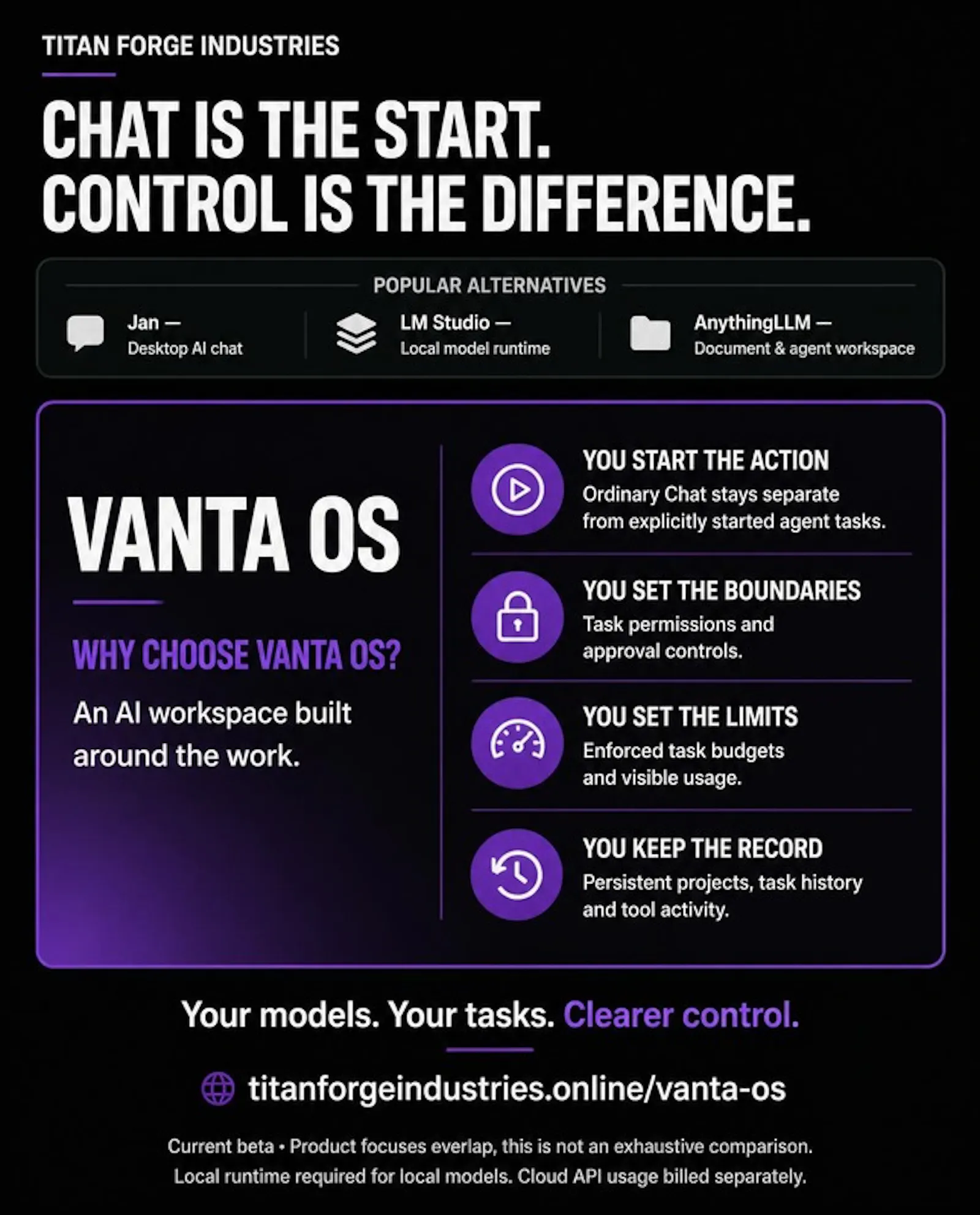 Vanta OS screenshot 2