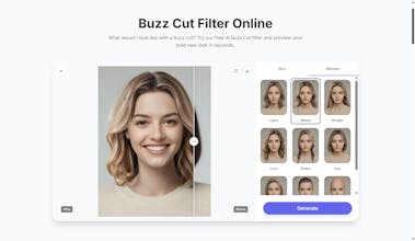 Buzz Cut Filter Online gallery image