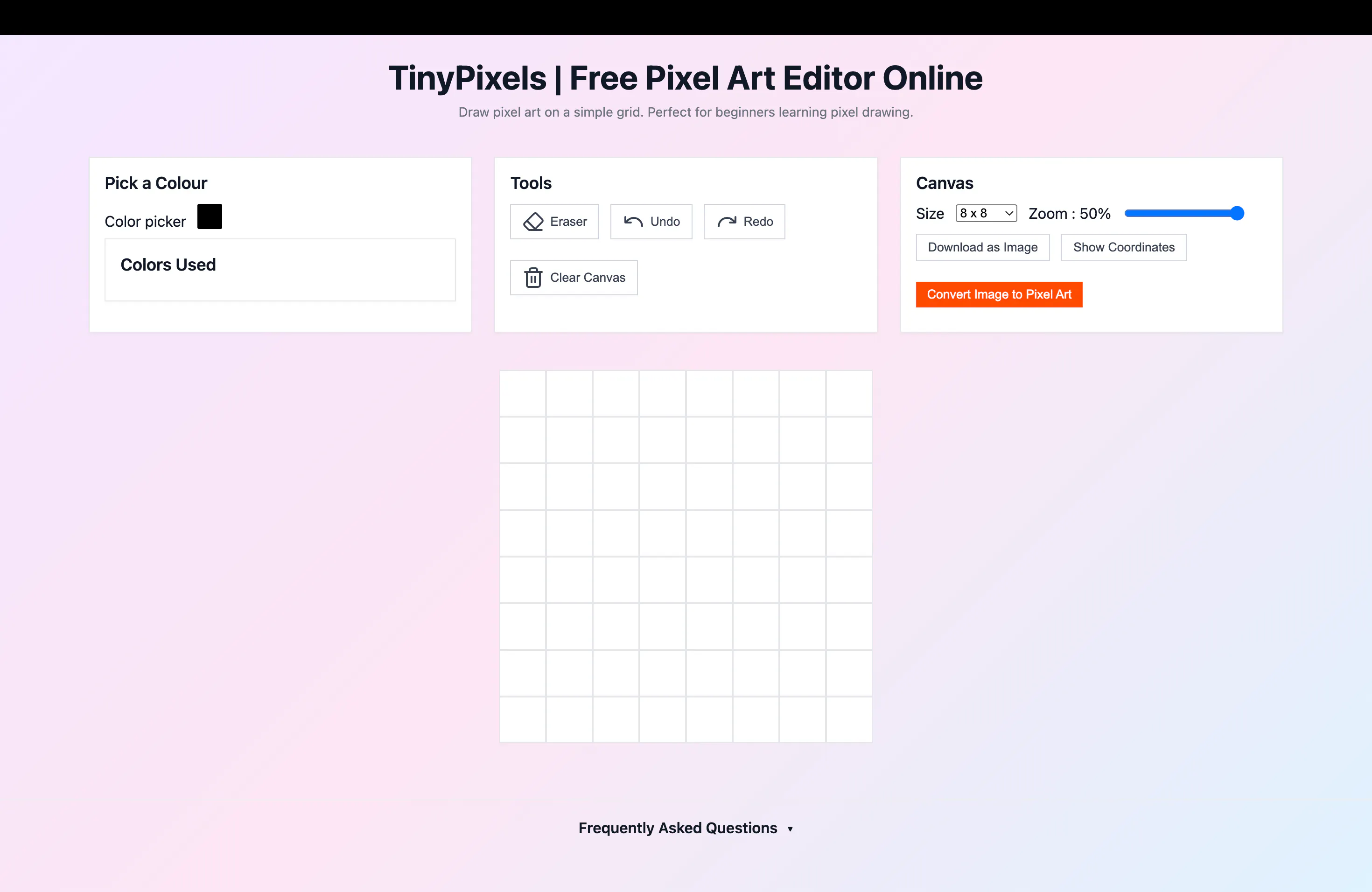 TinyPixels 제품 배너