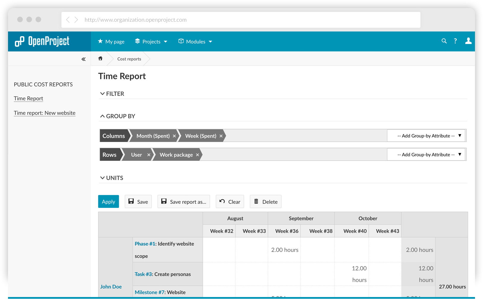 OpenProject gallery image