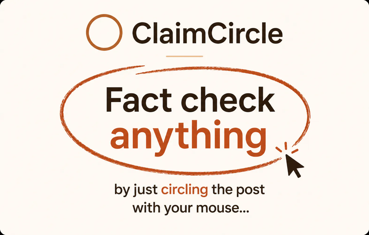 ClaimCircle — Fact Checker 截图 1