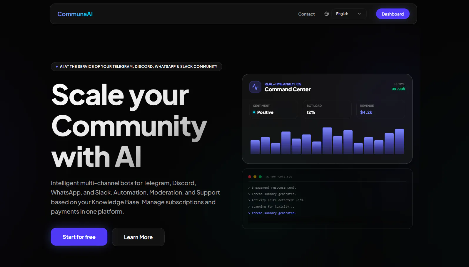 Banner del producto CommunaAI