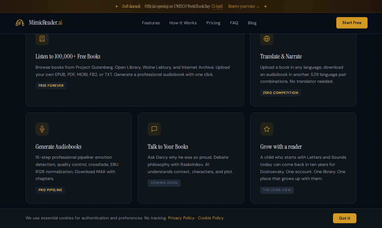 MimicReader.ai gallery image