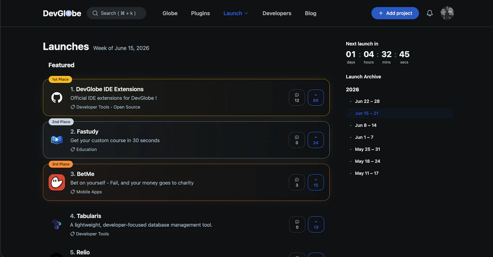 DevGlobe screenshot 3