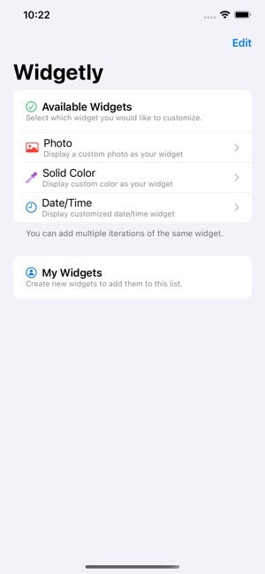 Widgetly gallery image