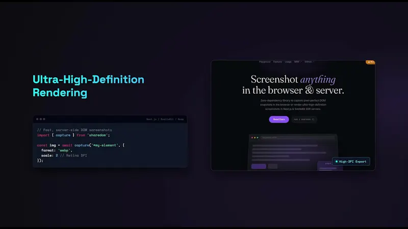 ShareDOM screenshot 1 (video preview)