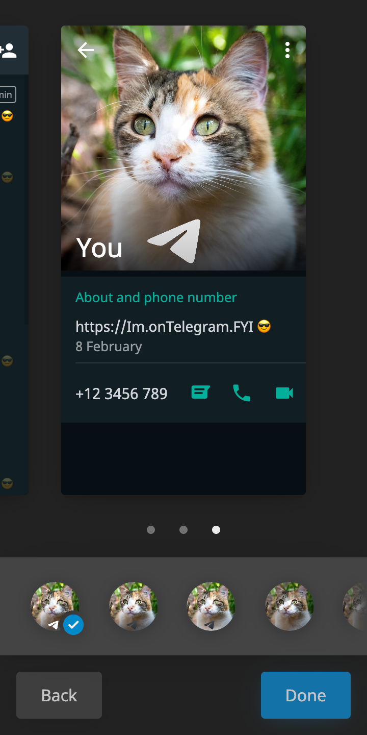 I'm on Telegram FYI gallery image