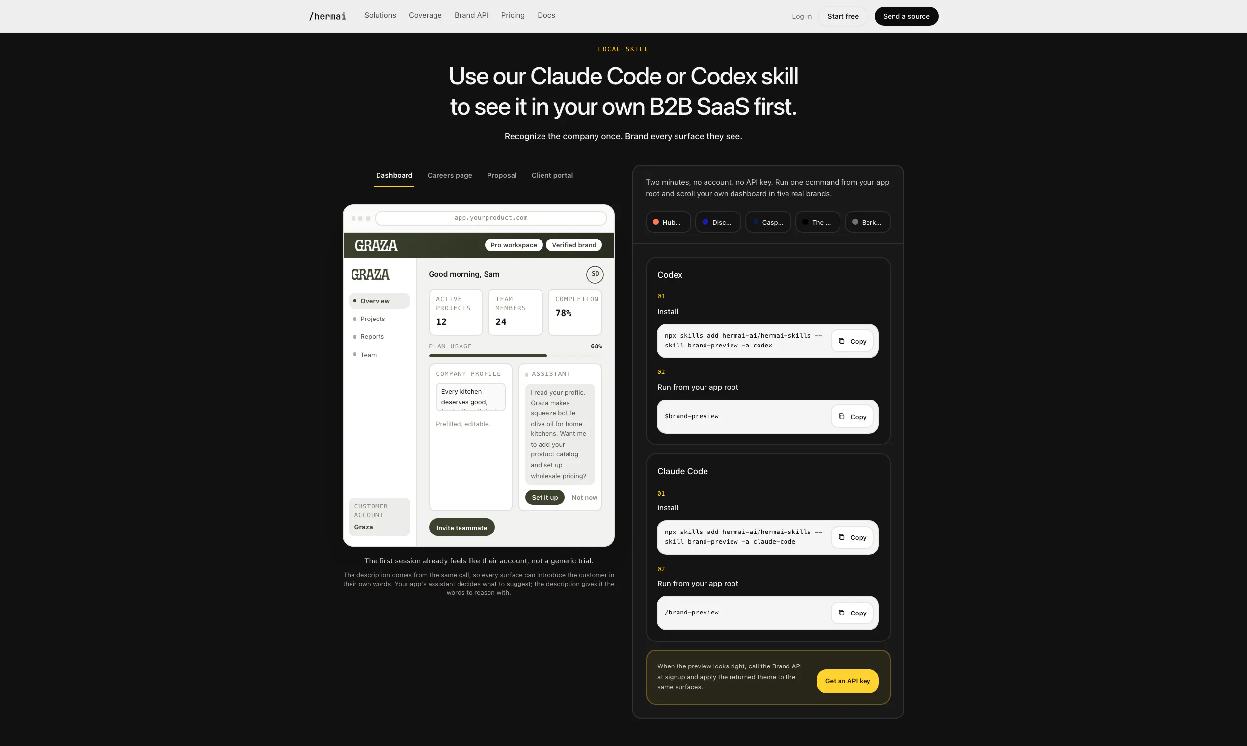 Hermai Brand API screenshot 3