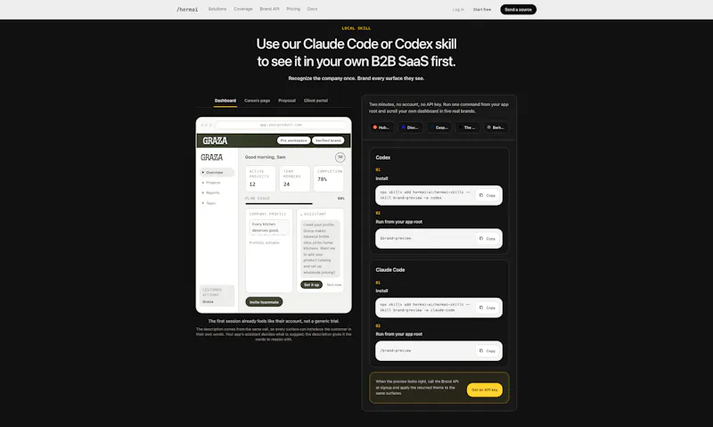 Hermai Brand API screenshot 3