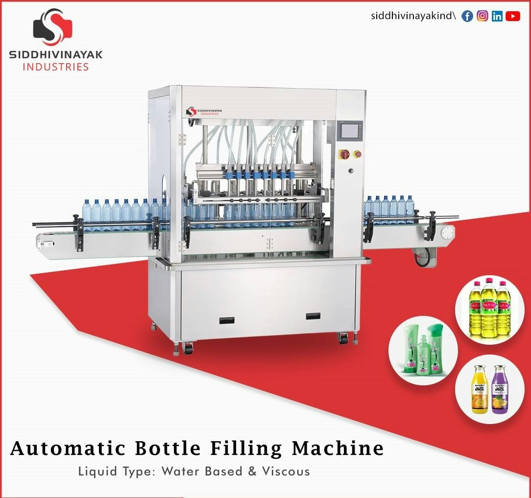 Media Mesin pengisian botol automatik 1