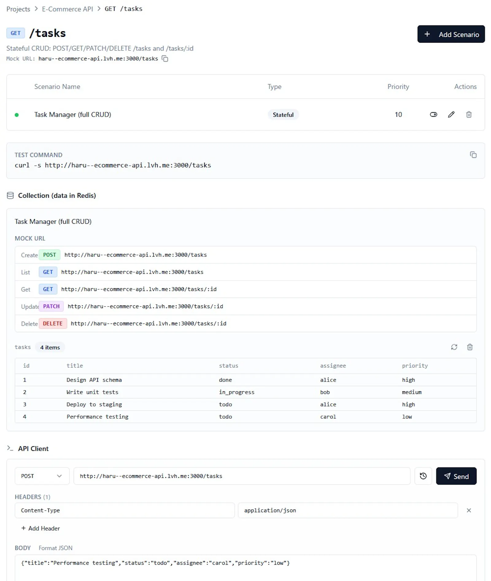 ScenarioMock screenshot 5