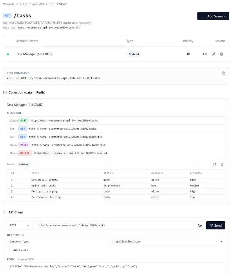 ScenarioMock screenshot 5