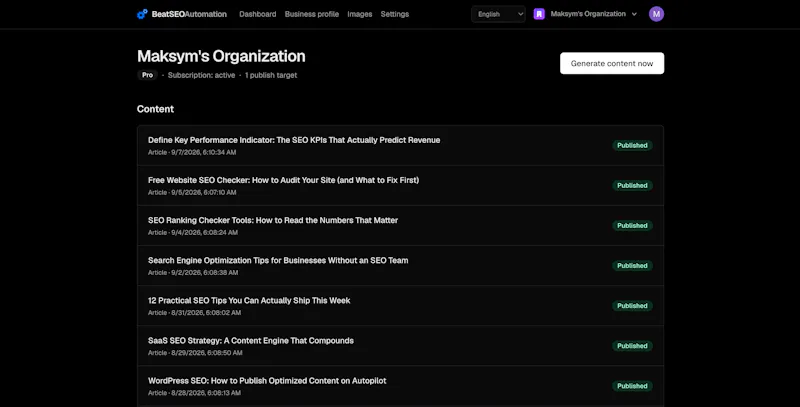 BeatSEOAutomation screenshot 5