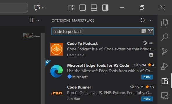 Média Code à podcast - Écoutez votre code, à tout moment 1