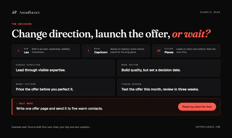 Astrofluence screenshot 3