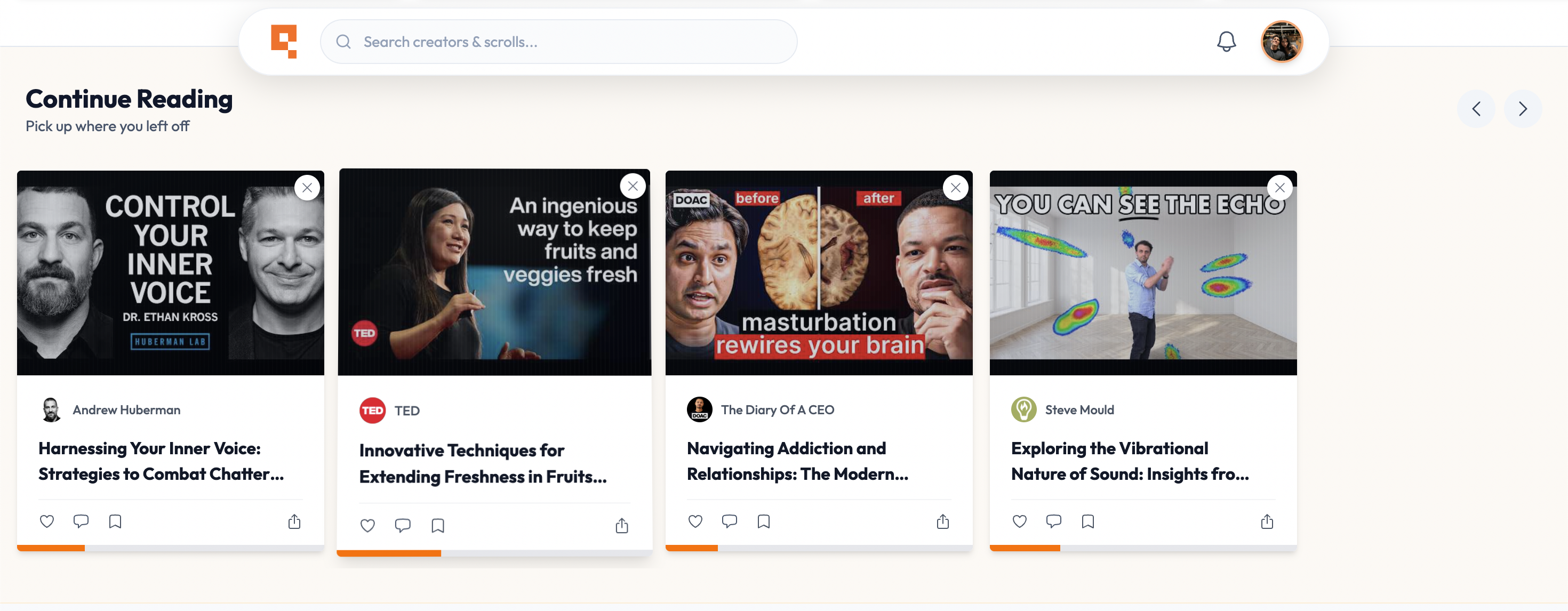 Qrativ - Screenshot 5 showing product features and functionality