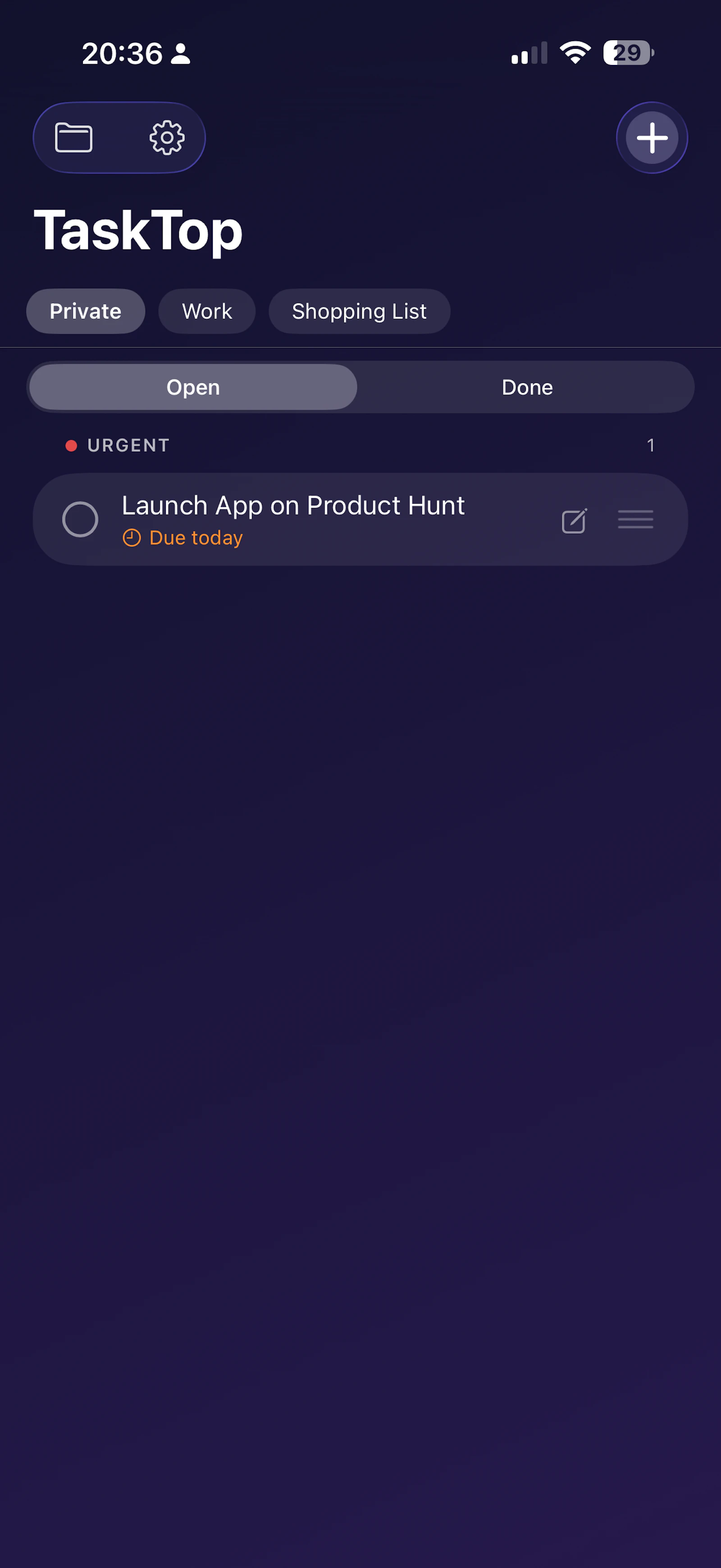 TaskTop screenshot 5