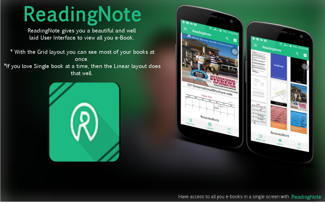 ReadingNote PDF reader. gallery image