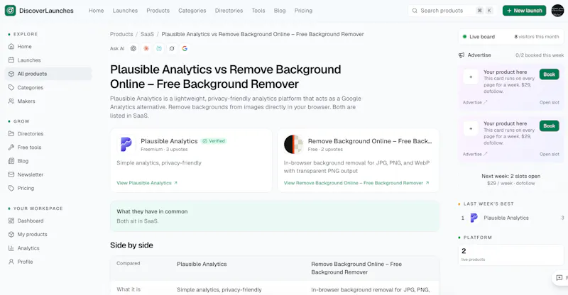 DiscoverLaunches screenshot 3