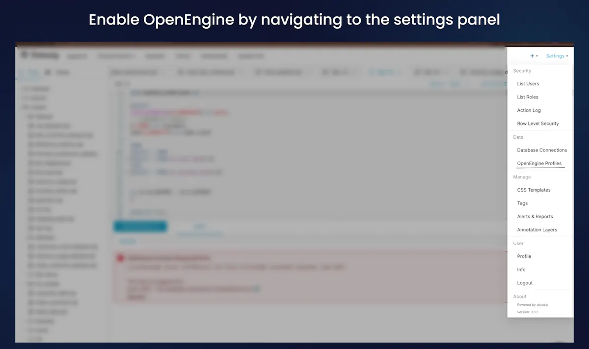 OpenEngine by Datazip
