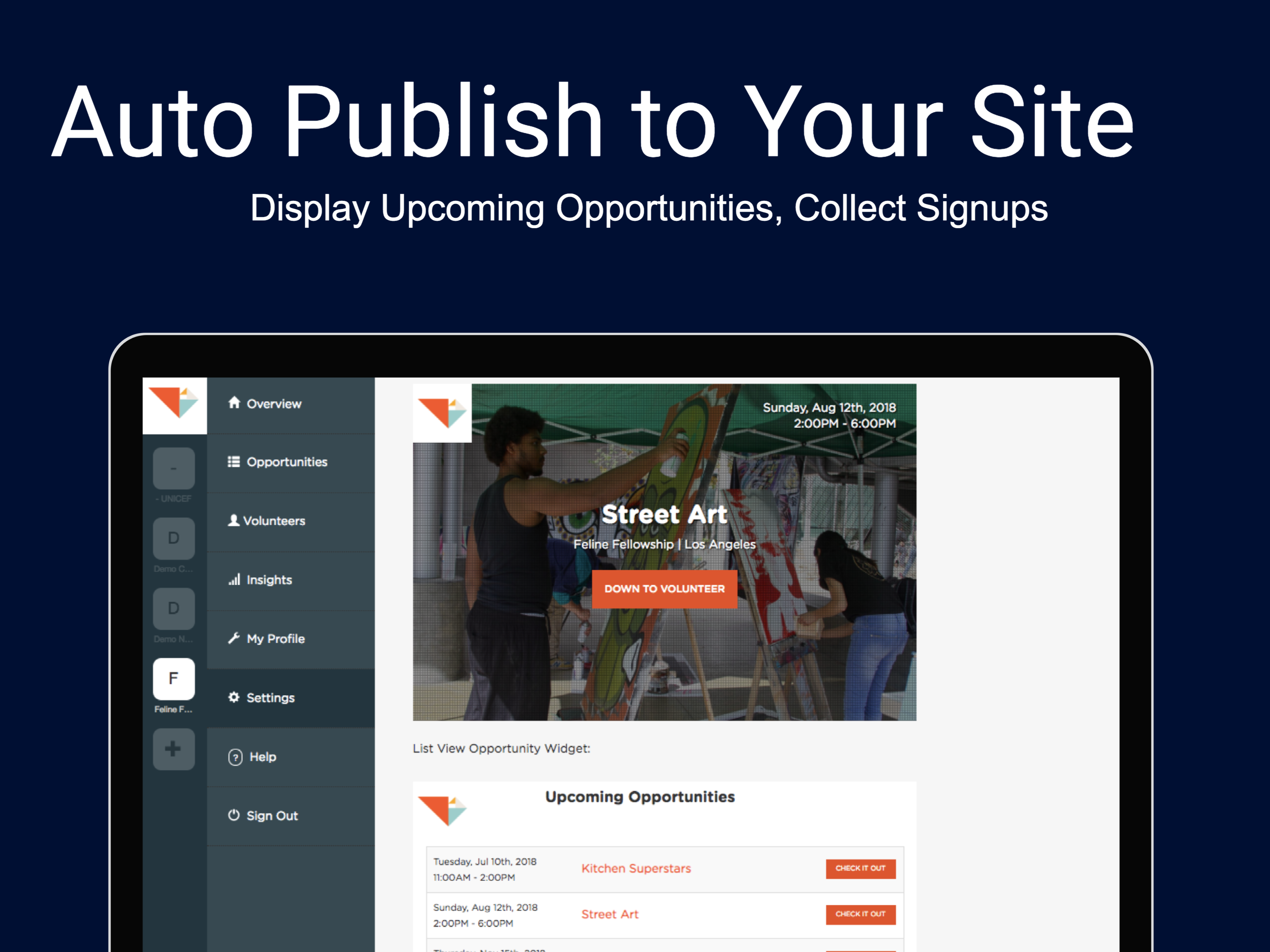 Golden Volunteer Organizer gallery image