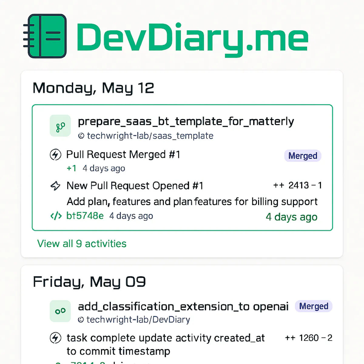 DevDiary.me