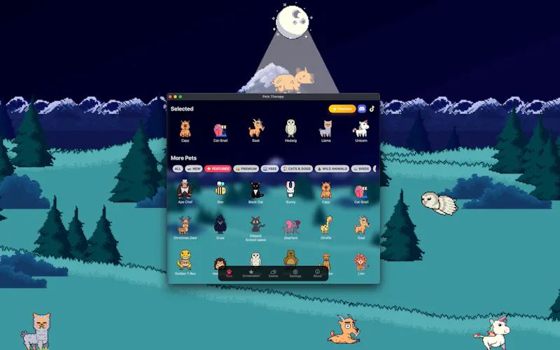 Pets Therapy - Desktop Pets screenshot 9