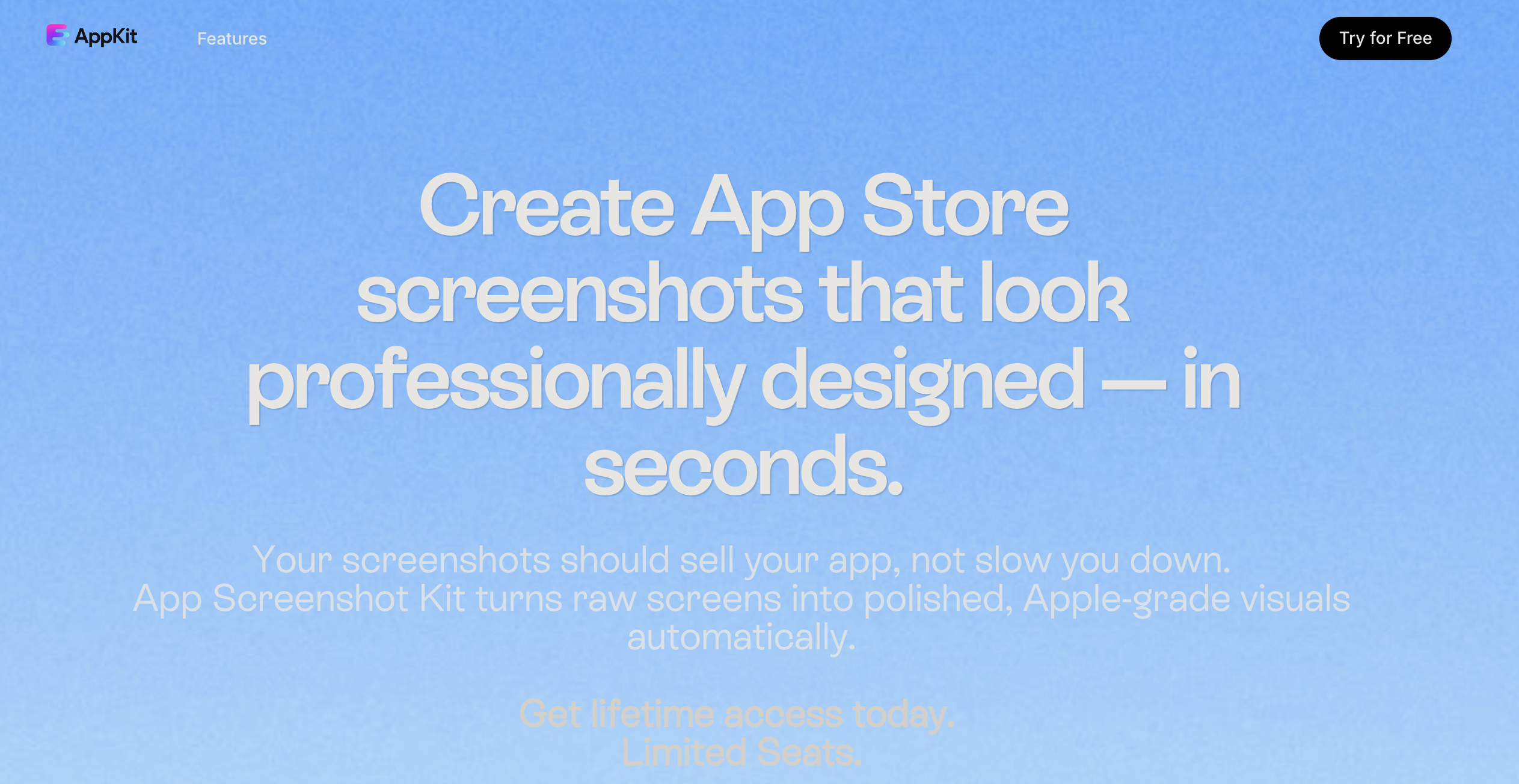 App Screenshot Kit - Main product screenshot demonstrating key features and user interface