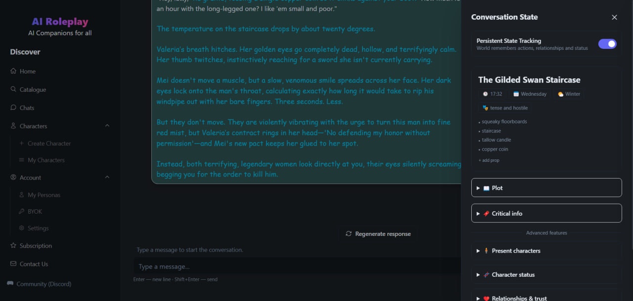 AiRoleplay.fun — Living AI Worlds gallery image