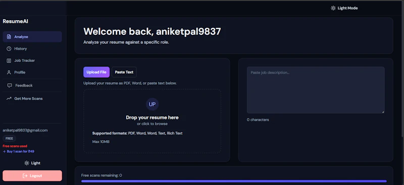ResumeAI screenshot 2