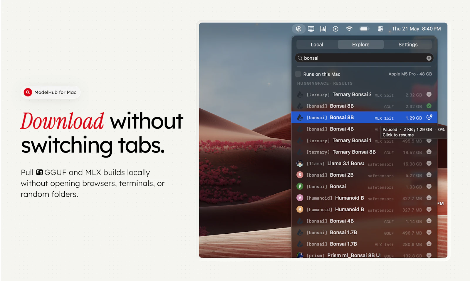 ModelHub screenshot 3