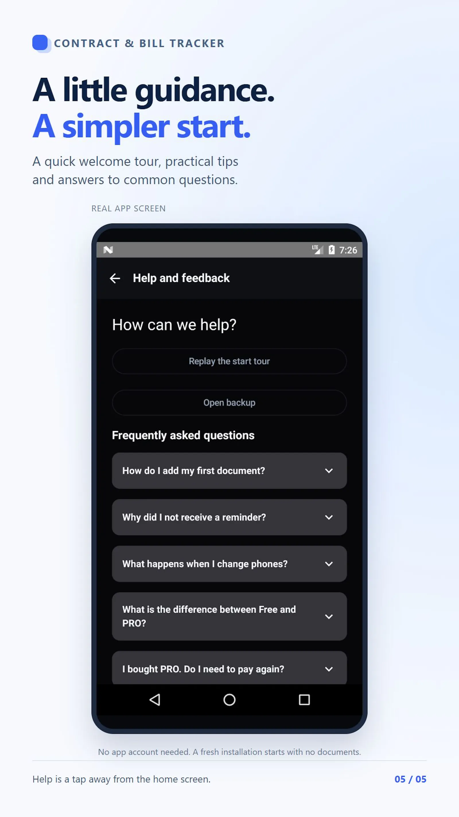 Bill & Contract Tracker screenshot 5
