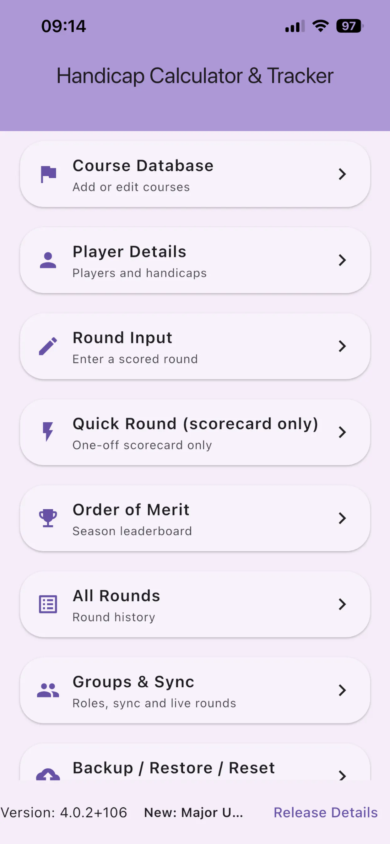 Haylau Handicap Tracker gallery image