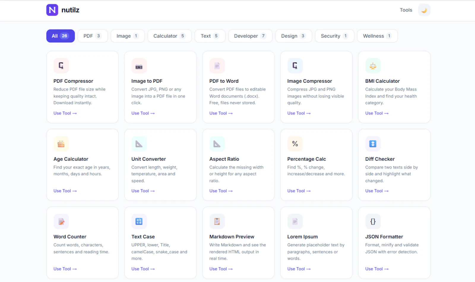 Nutilz screenshot 2