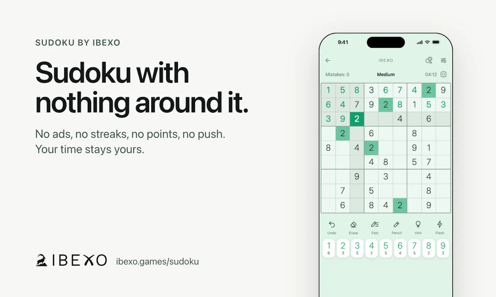 Sudoku by Ibexo screenshot 2