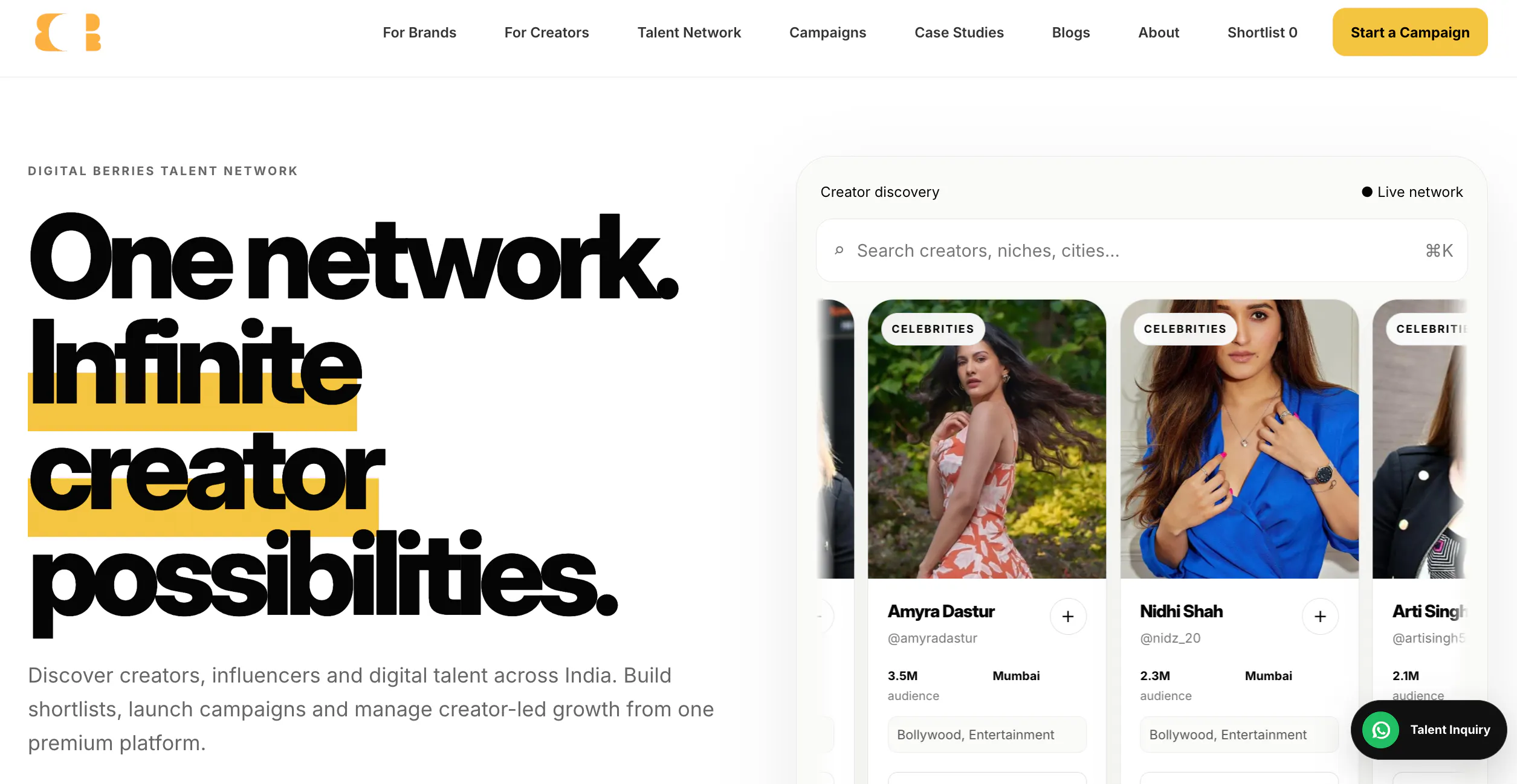 Digital Berries Talent Network gallery image