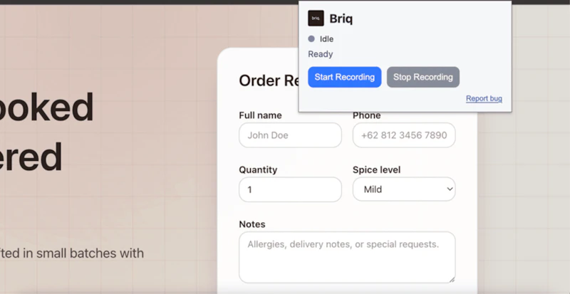 Briq (Beta) screenshot 2