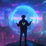 Metaverse hiper realista - Realidad virtual, XR en bienes raíces, AR en bienes raíces media 2