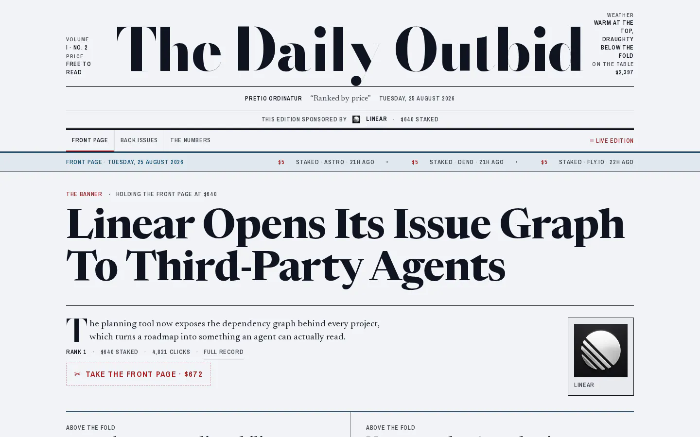 The Daily Outbid gallery image