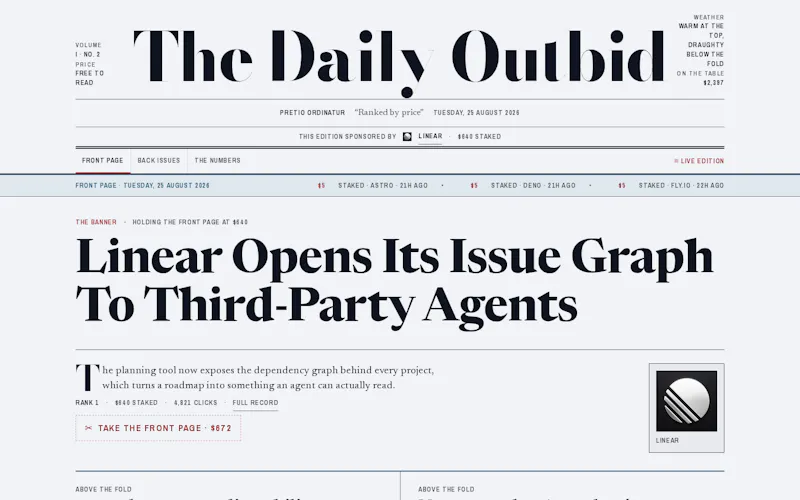 The Daily Outbid screenshot 1