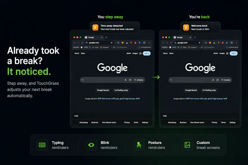 TouchGrass screenshot 3