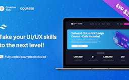  Tailwind CSS UI/UX Design Course media 1